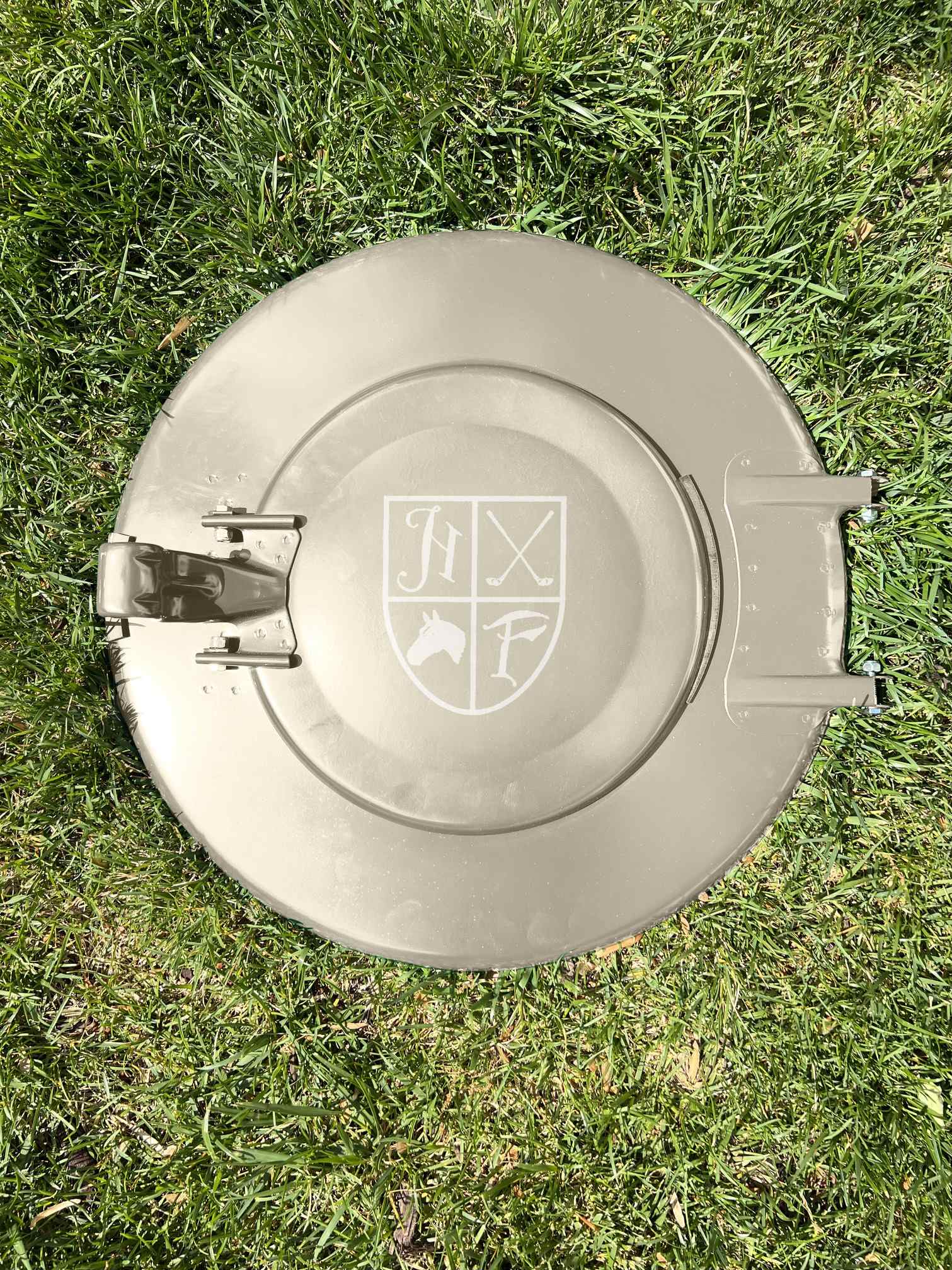 Projects LitterLids Customized InGround Trash Cans