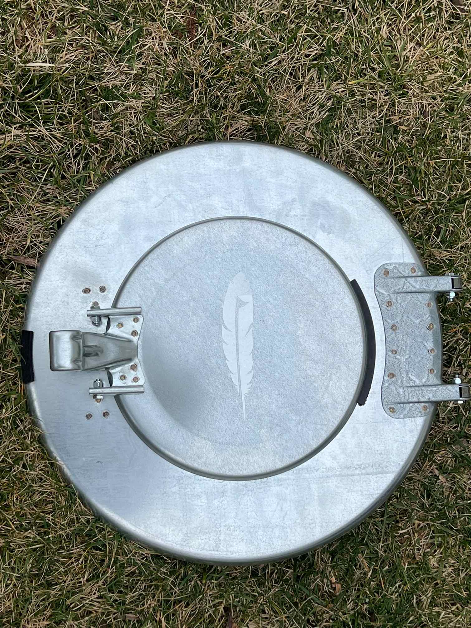 Projects LitterLids Customized InGround Trash Cans