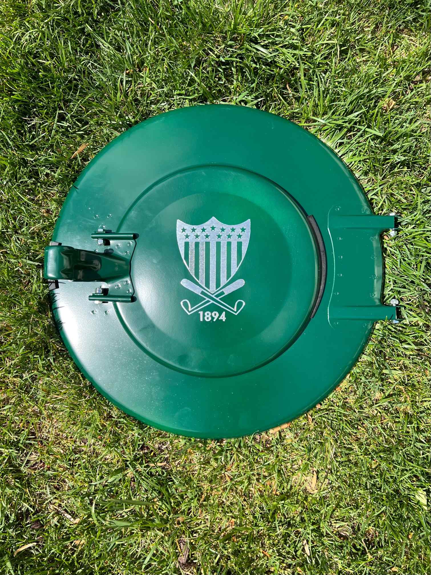 Projects LitterLids Customized InGround Trash Cans